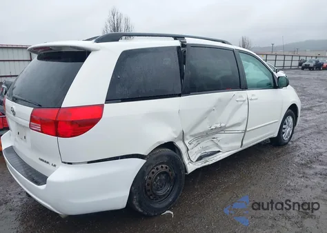 2004 Toyota Sienna Le z USA, uszkodzony, nr VIN 5TDZA23C94S104155